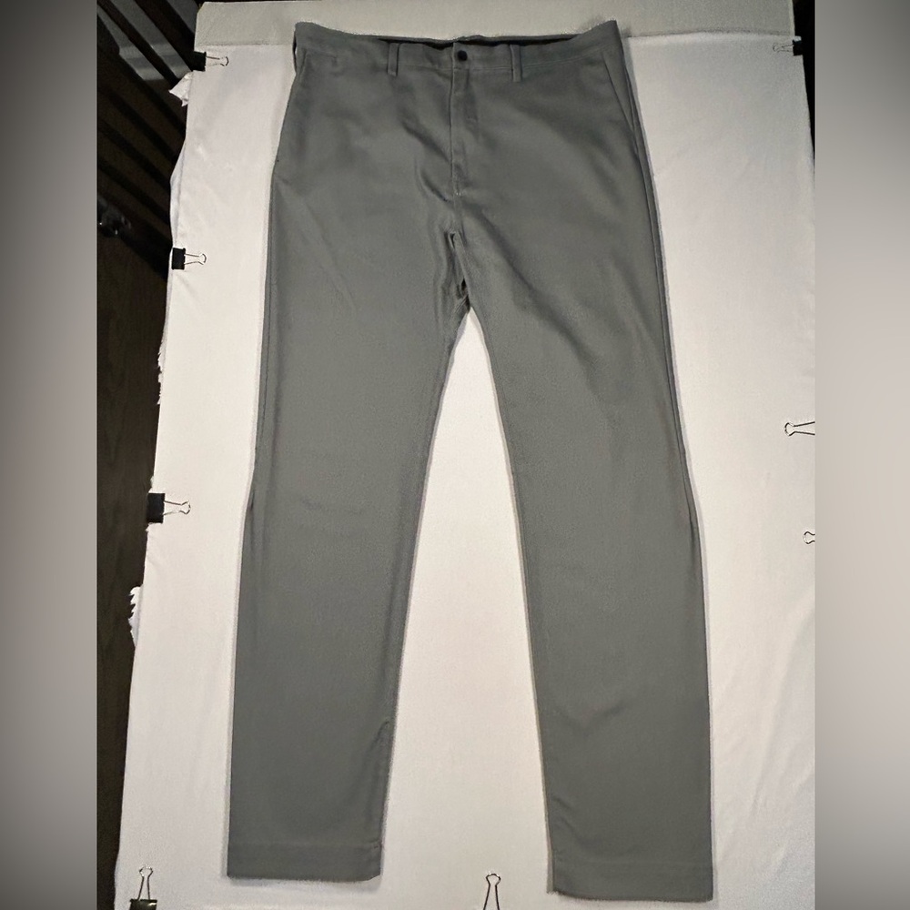 Polo Ralph Lauren Pants Mens 38T/36 Gray Performance Dress Trousers Lightweight